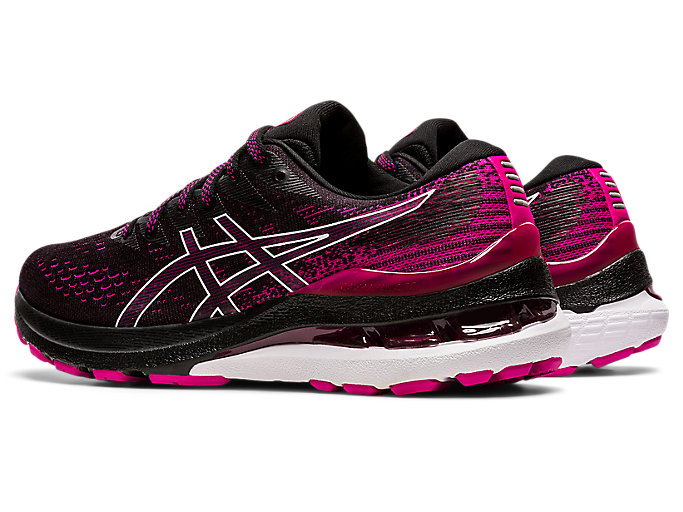 Bezecke Topanky Asics Gel-kayano 28 Damske Čierne Ruzove | 97160-YXGM