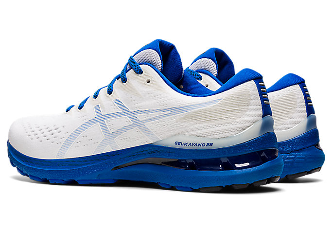 Bezecke Topanky Asics Gel-kayano 28 Panske Biele Modre | 04872-PGDM