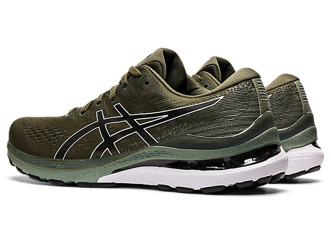 Bezecke Topanky Asics Gel-kayano 28 Panske Olivovo Zelená Čierne | 48632-WOMZ