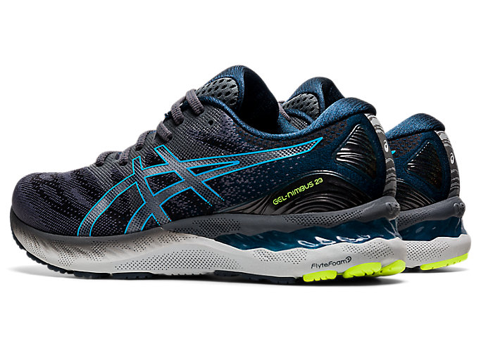 Bezecke Topanky Asics Gel-nimbus 23 (2e) Panske Siva Svetlo Tyrkysové | 69584-MECY