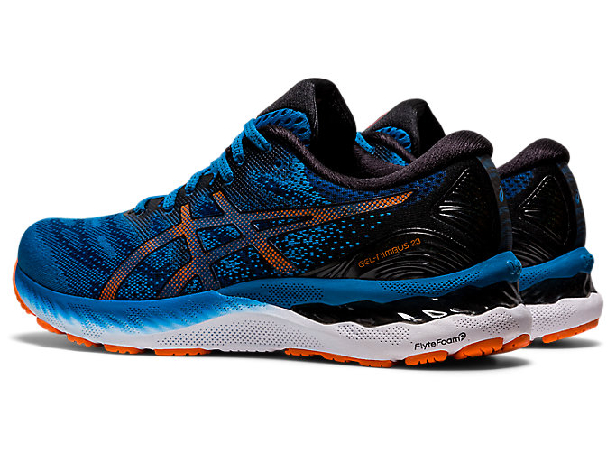 Bezecke Topanky Asics Gel-nimbus 23 Panske Modre Čierne | 34081-EOQA