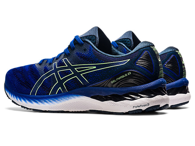 Bezecke Topanky Asics Gel-nimbus 23 Panske Modre Svetlo Zelene | 45871-YCJW