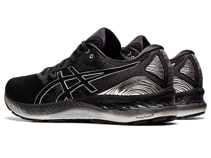 Bezecke Topanky Asics Gel-nimbus 23 Platinum Panske Čierne Strieborne | 82641-FOTZ