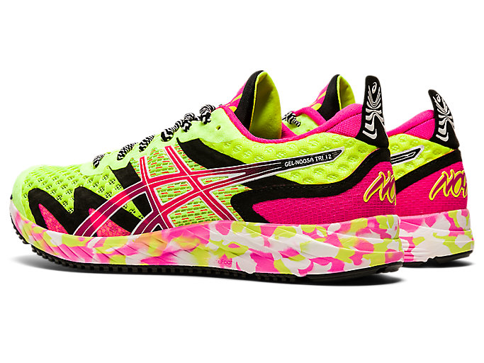 Bezecke Topanky Asics Gel-noosa Tri 12 Damske Žlté Ruzove | 50672-NPBQ