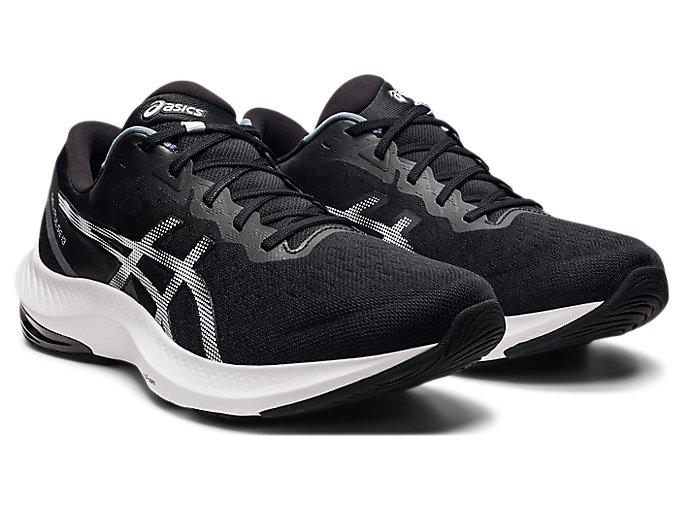 Bezecke Topanky Asics Gel-pulse 13 (4e) Panske Čierne Biele | 57613-DULE