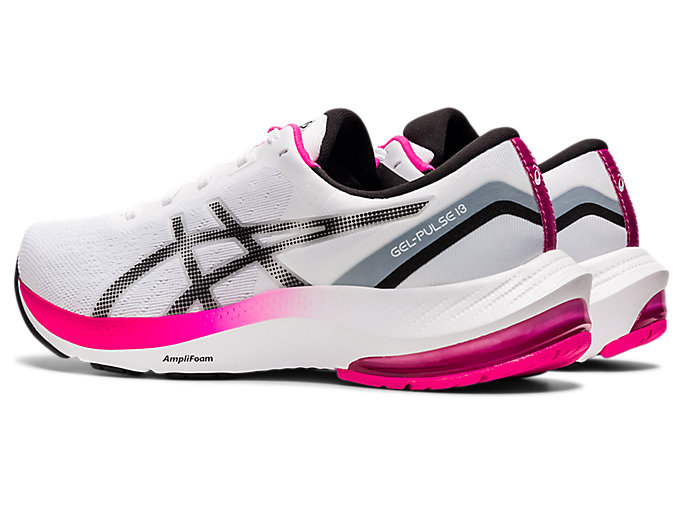 Bezecke Topanky Asics Gel-pulse 13 Damske Biele Čierne | 93240-ZGFH