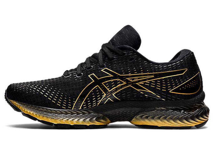 Bezecke Topanky Asics Gel-saiun Panske Čierne Zlate Siva | 29175-PLWN