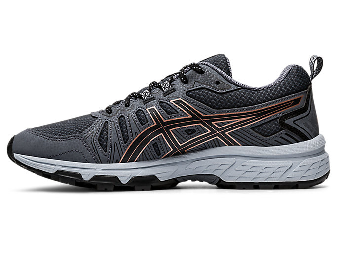 Bezecke Topanky Asics Gel-venture 7 Damske Tmavo Siva Ruzove Zlate | 34069-UWRT