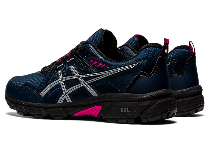 Bezecke Topanky Asics Gel-venture 8 Awl Damske Modre Ruzove | 56841-LZDY