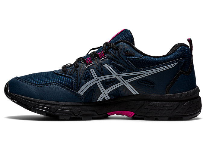 Bezecke Topanky Asics Gel-venture 8 Awl Damske Modre Ruzove | 56841-LZDY