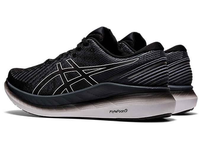 Bezecke Topanky Asics Glideride 2 Panske Čierne Siva | 14532-DRSB