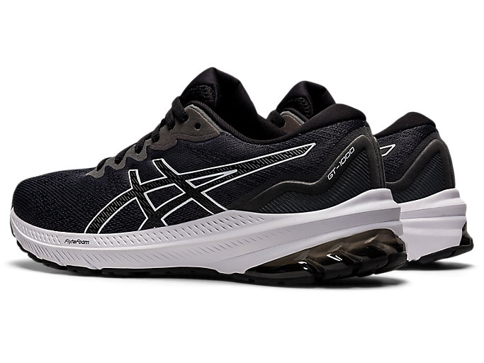 Bezecke Topanky Asics Gt-1000 11 (D) Damske Čierne Biele | 51320-DYTO