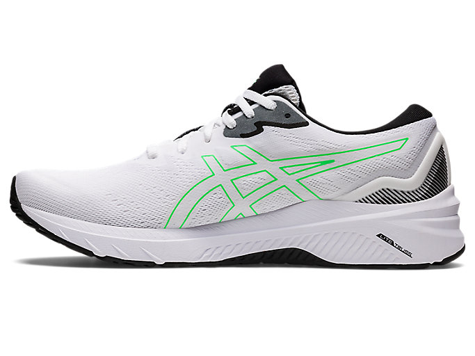 Bezecke Topanky Asics Gt-1000 11 Panske Biele Čierne | 60379-ZENB