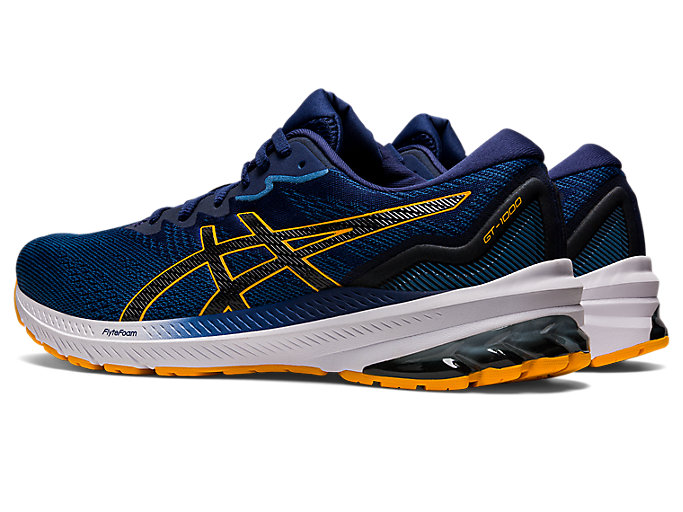 Bezecke Topanky Asics Gt-1000 11 Panske Modre Čierne | 91462-THLY