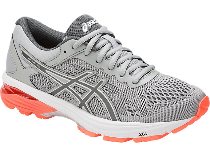 Bezecke Topanky Asics Gt-1000 6 Damske Siva Tmavo Siva Koralove | 86459-BZPA