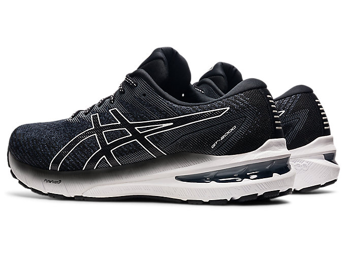 Bezecke Topanky Asics Gt-2000 10 (4e) Panske Čierne Biele | 01682-ZMEW