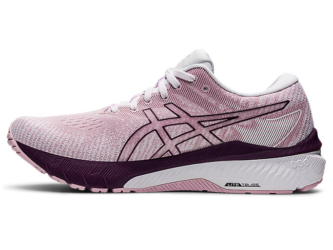 Bezecke Topanky Asics Gt-2000 10 (D) Damske Ruzove Tmavo Nachový | 78023-YWZD