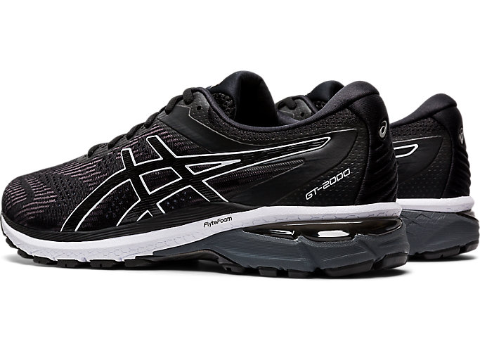 Bezecke Topanky Asics Gt-2000 8 Panske Čierne Biele | 20384-PYVB