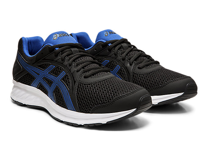 Bezecke Topanky Asics Jolt 2 Panske Čierne Kráľovská Modrá | 90148-QSVN