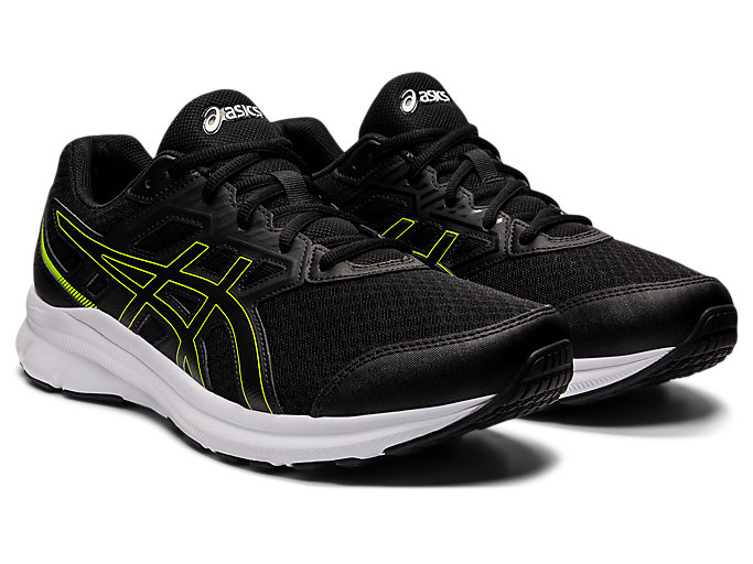 Bezecke Topanky Asics Jolt 3 Panske Čierne Zelene | 63147-LPVB