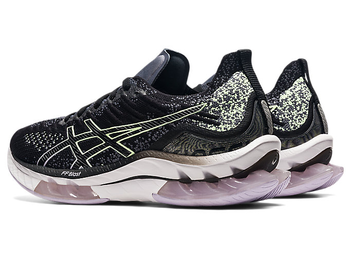 Bezecke Topanky Asics Kinsei Blast Damske Čierne Žlté | 46035-PRZI