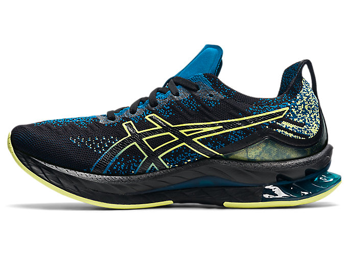 Bezecke Topanky Asics Kinsei Blast Panske Čierne Žlté | 26385-BPUF