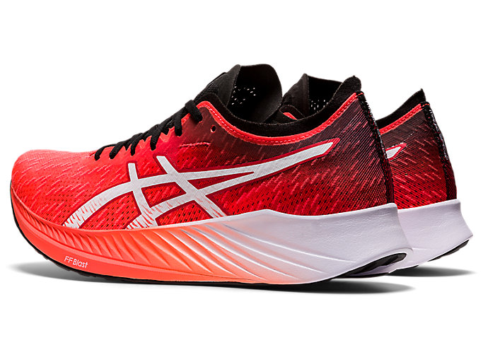 Bezecke Topanky Asics Magic Speed Damske Červené Biele | 68912-OPZQ