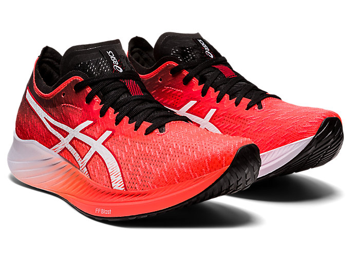 Bezecke Topanky Asics Magic Speed Damske Červené Biele | 68912-OPZQ