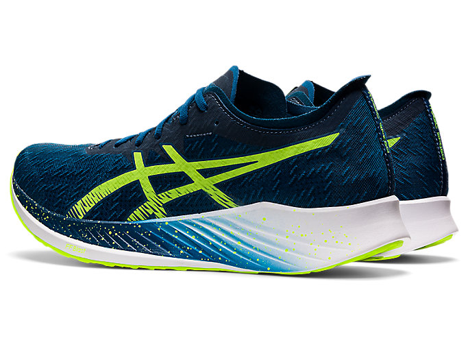 Bezecke Topanky Asics Magic Speed Panske Modre Zelene | 81693-AQDR