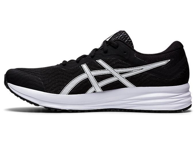 Bezecke Topanky Asics Patriot 12 Panske Čierne Biele | 12978-KNPG