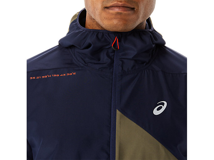 Bundy Asics Fujitrail Anorak Panske Zelene | 46085-OWFG