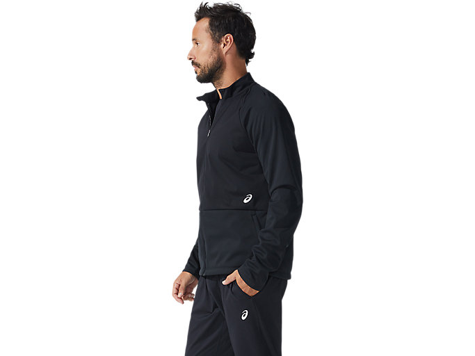 Bundy Asics Thermostorm Full Zip Panske Čierne Čierne | 71208-MDEP