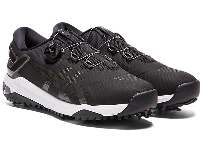 Golfove Topanky Asics Gel-course Duo Boa Panske Čierne Siva | 31462-RVLX