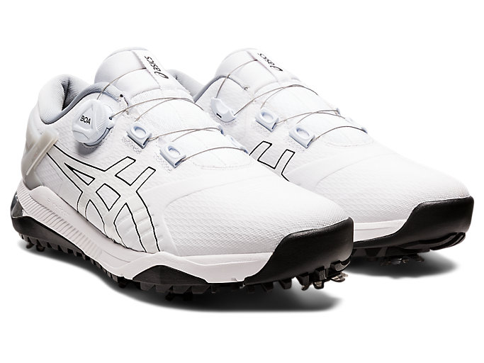 Golfove Topanky Asics Gel-course Duo Boa Panske Biele Čierne | 67489-DNUB