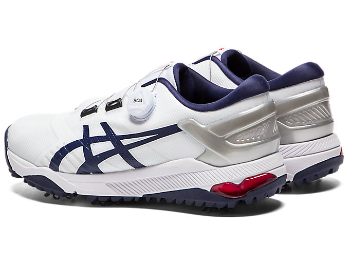 Golfove Topanky Asics Gel-course Duo Boa Panske Biele Námornícka Modrá | 87251-MPVX