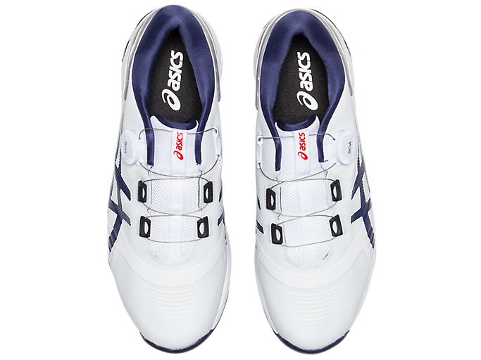 Golfove Topanky Asics Gel-course Duo Boa Panske Biele Námornícka Modrá | 87251-MPVX