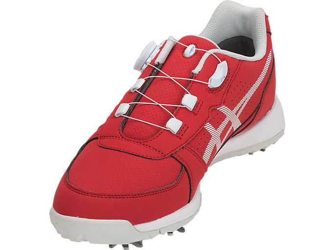 Golfove Topanky Asics Gel-preshot Boa Panske Červené Biele | 17039-NQIJ