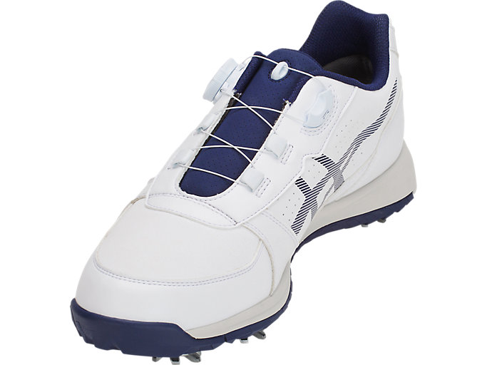 Golfove Topanky Asics Gel-preshot Boa Panske Biele Námornícka Modrá | 48763-QDGH