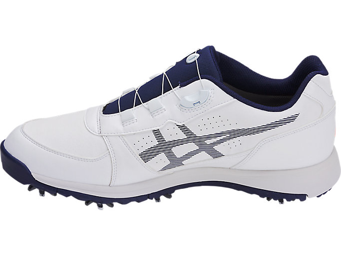 Golfove Topanky Asics Gel-preshot Boa Panske Biele Námornícka Modrá | 48763-QDGH