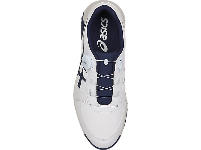 Golfove Topanky Asics Gel-preshot Boa Panske Biele Námornícka Modrá | 48763-QDGH