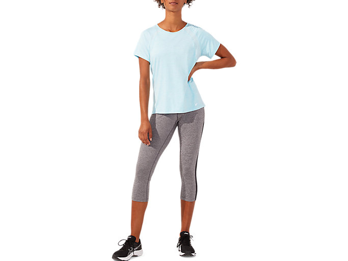 Leginy Asics Kate Mesh Capri Damske Tmavo Siva | 15873-MAGZ