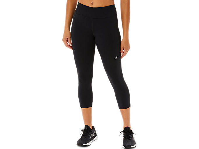 Leginy Asics Performance Capri Damske Čierne | 39158-QROA