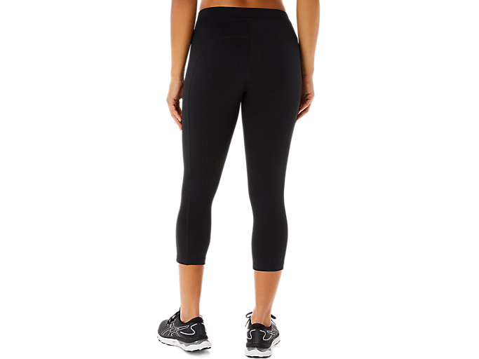 Leginy Asics Performance Capri Damske Čierne | 39158-QROA