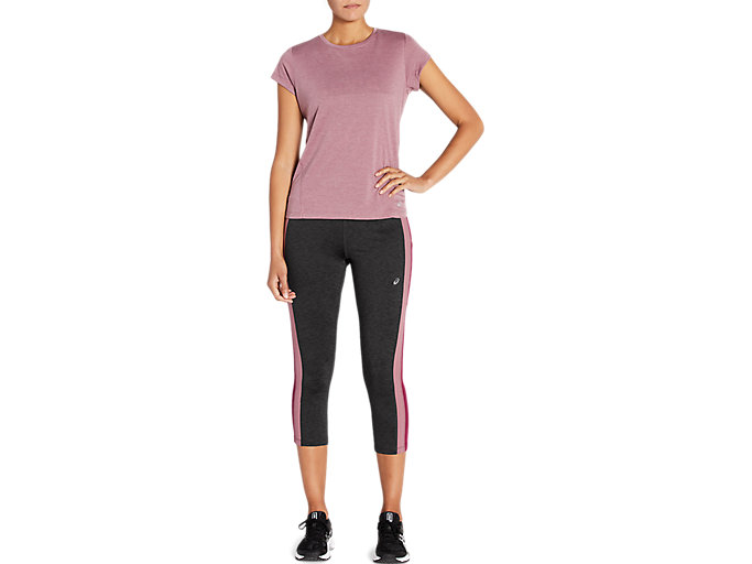 Leginy Asics Performance Print Capri Damske Tmavo Siva Nachový | 14728-MLQI