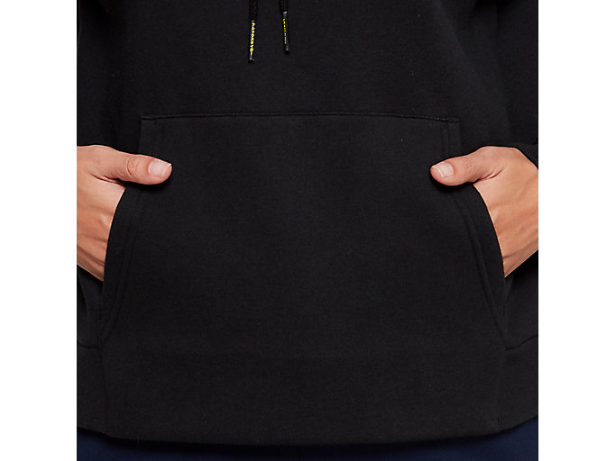 Mikiny S Kapucňou Asics Fleece Pull Over Damske Čierne | 01546-FIRE