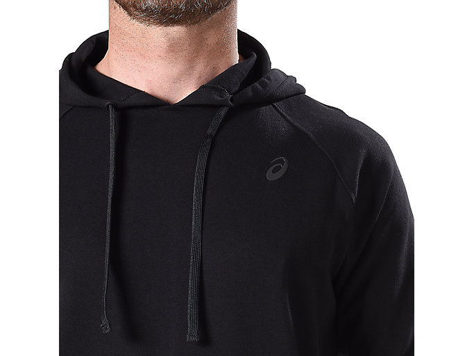 Mikiny S Kapucňou Asics Fleece Pullover Panske Čierne | 40682-YTWH