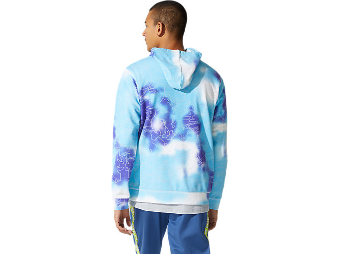 Mikiny S Kapucňou Asics French Terry Tie Dye Pullover Panske Viacfarebný | 85692-IBZQ