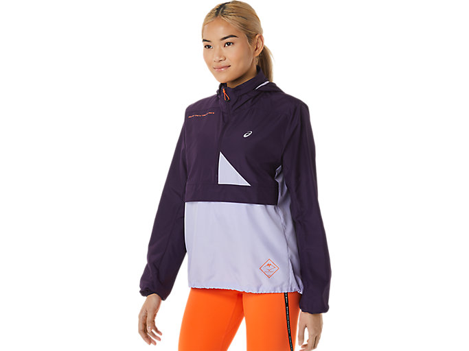 Mikiny S Kapucňou Asics Fujitrail Anorak Damske Viacfarebný | 51879-EXLY