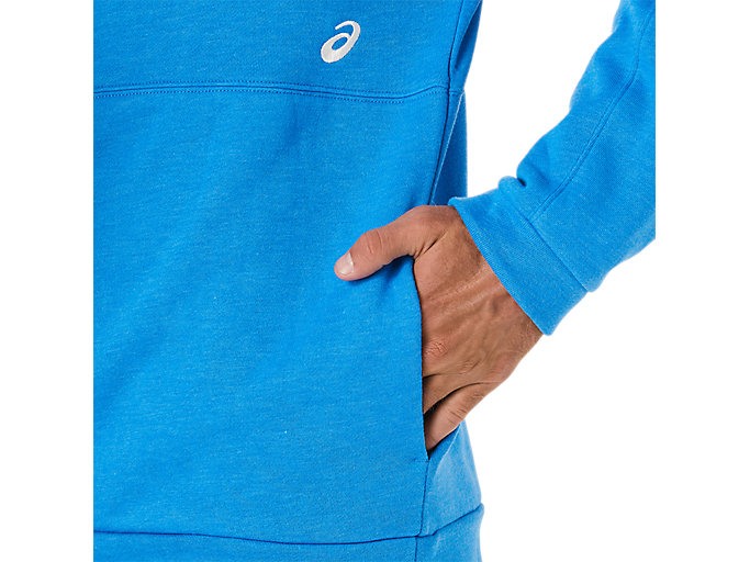 Mikiny S Kapucňou Asics Pullover Panske Modre | 01397-IFAE