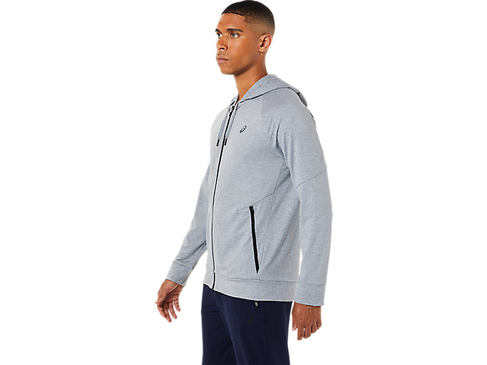 Mikiny S Kapucňou Asics Tech Full Zip Panske Viacfarebný | 39751-KGQH